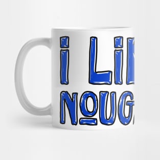 I like nougat (coloring) Mug